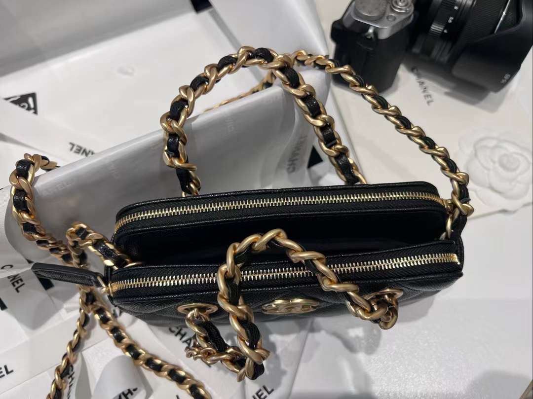 Chanel23C Xiaoxiang Edition 24 Gold Coins Size: 18x11x4cm