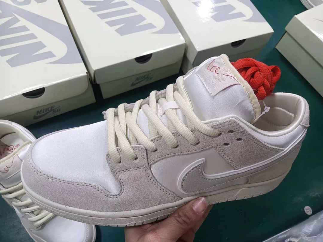 dunk nuevo modelo San Valentín blanco, tallas 36-47.5, envío