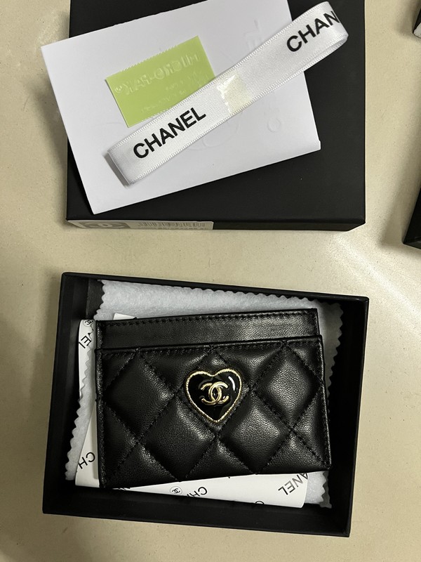 Sell High Quality Chanel Wallet Card pack Gold Hardware Sheepskin