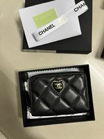 Chanel Wallet Card pack Gold Hardware Sheepskin