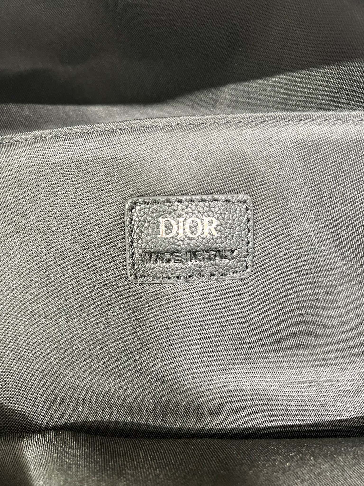 Online -Luxusdesigner verkaufen
 Dior Taschen Rucksack Schwarz Drucken Unisex Leinwand Oblique