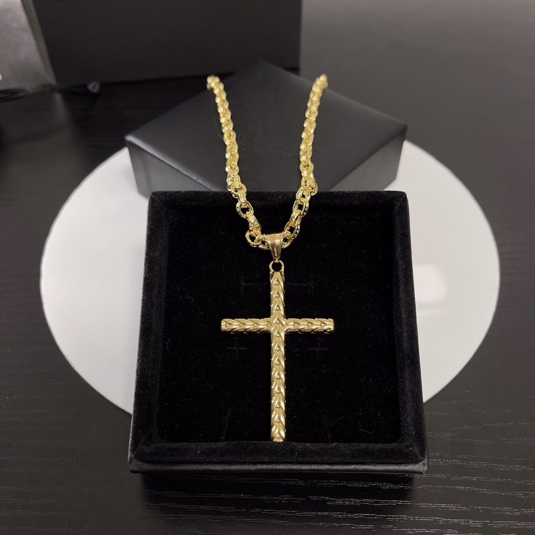 Online
 Chrome Hearts Jewelry Necklaces & Pendants Luxury Shop
 Gold Yellow Unisex Women