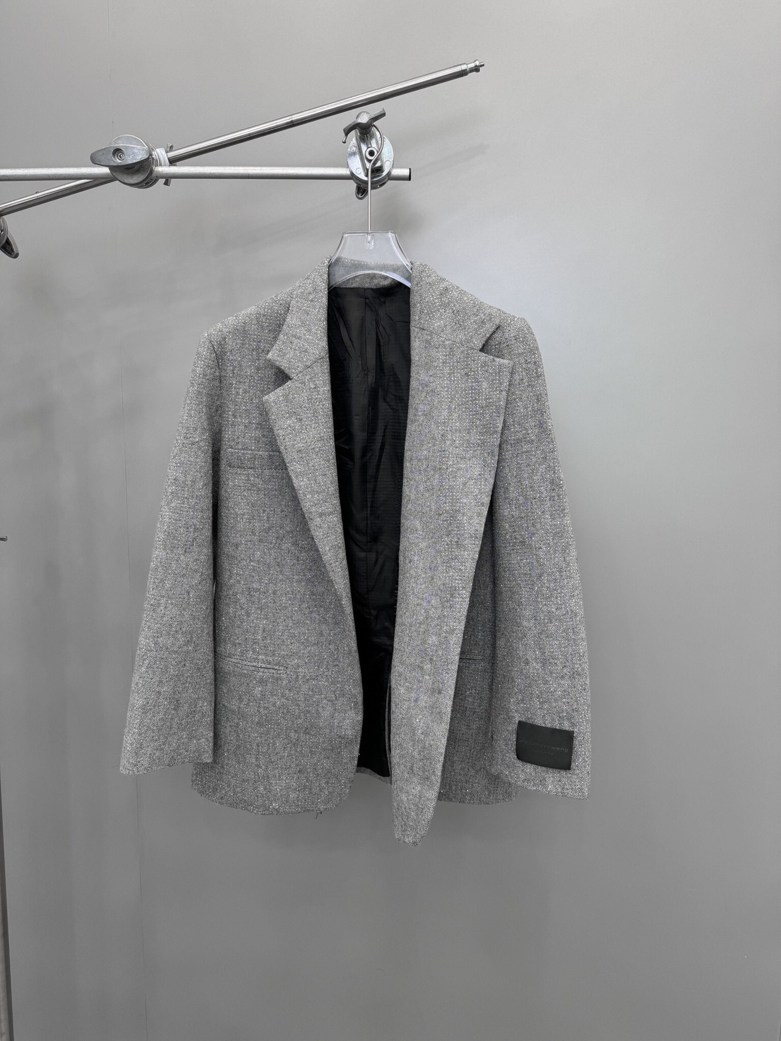 P外套790——Alexander wang｜新款西服，75羊毛🦙面料，毛感十足不扎身，整身重工水晶烫钻