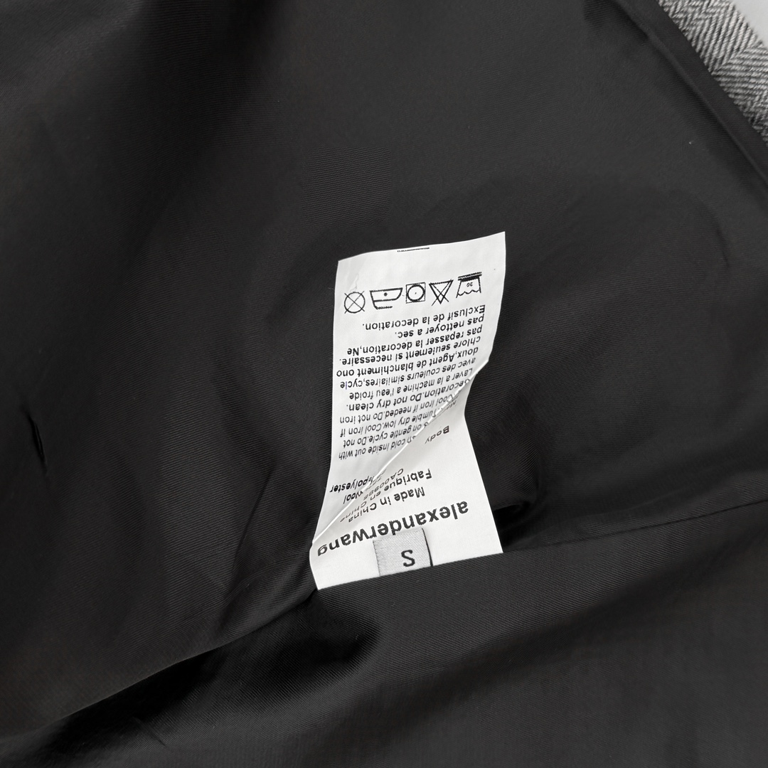 P外套790——Alexander wang｜新款西服，75羊毛🦙面料，毛感十足不扎身，整身重工水晶烫钻
