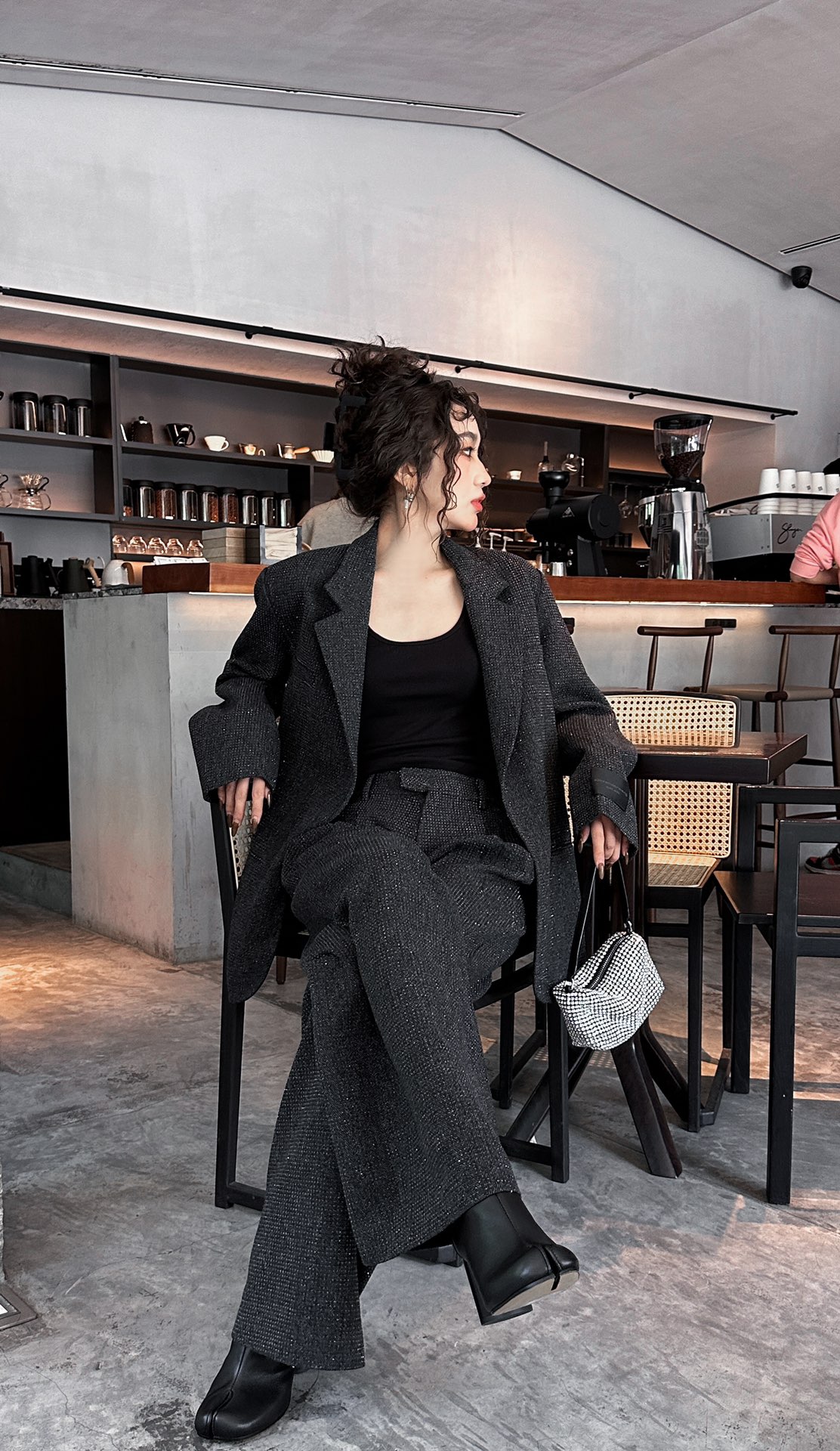 P——外套790 Alexander wang｜75羊毛🦙面料，毛感十足不扎身，整身重工水晶烫钻工艺，爆