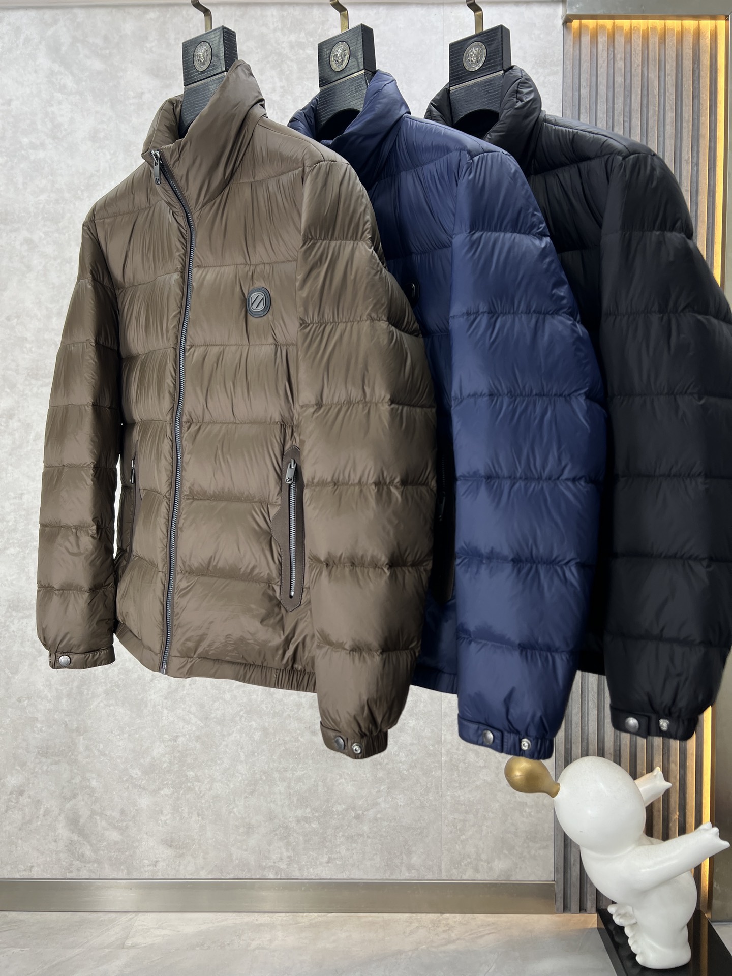 ， Zegna 杰尼亚 秋冬新款🆕羽绒服 原版11订制五金配件全进口原版定制 欢迎专柜对比 绝对的高品质