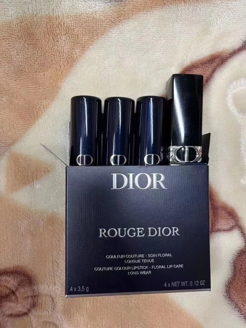 Dior Rouge Dior Lipstick Set - 2023 Christmas Limited Edition, 4-Piece Kit 1 Dior Rouge Dior Lipstick Set - 2023 Christmas Limited Edition, 4-Piece Kit