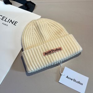 Online Sales Acne Studios Hats Knitted Hat Knitting