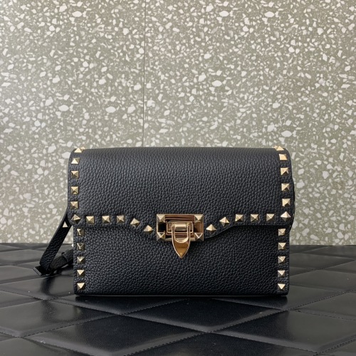 Valentino Garavani Rockstud Small Crossbody Bag in Black Leather 1 Valentino Garavani Rockstud Small Crossbody Bag in Black Leather