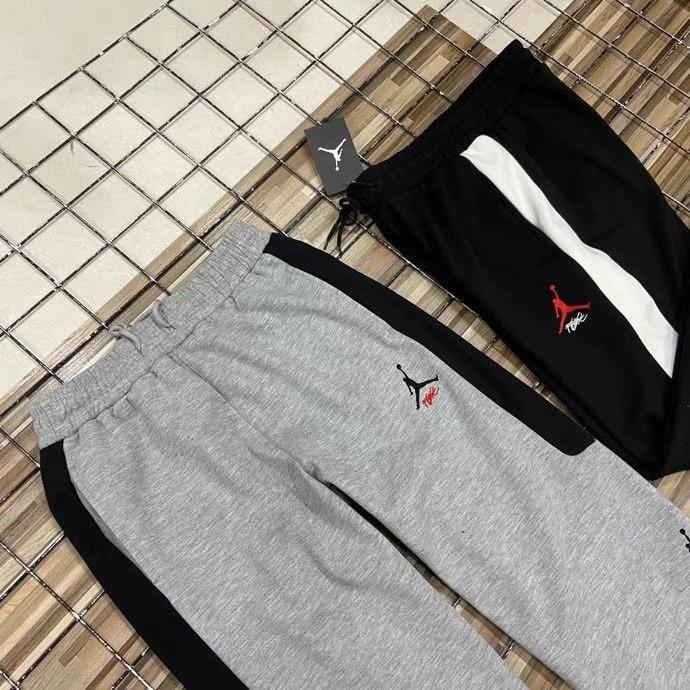 Jordan Embroidered Fashion Sports Pants for Men: Customized High-Strike Net Design - 图片 4