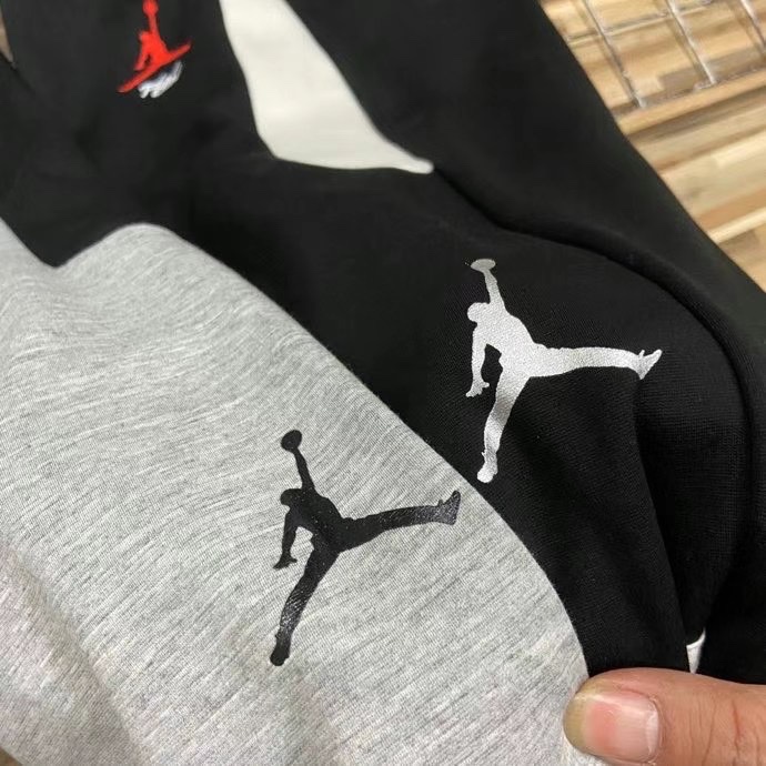 Jordan Embroidered Fashion Sports Pants for Men: Customized High-Strike Net Design - 图片 7