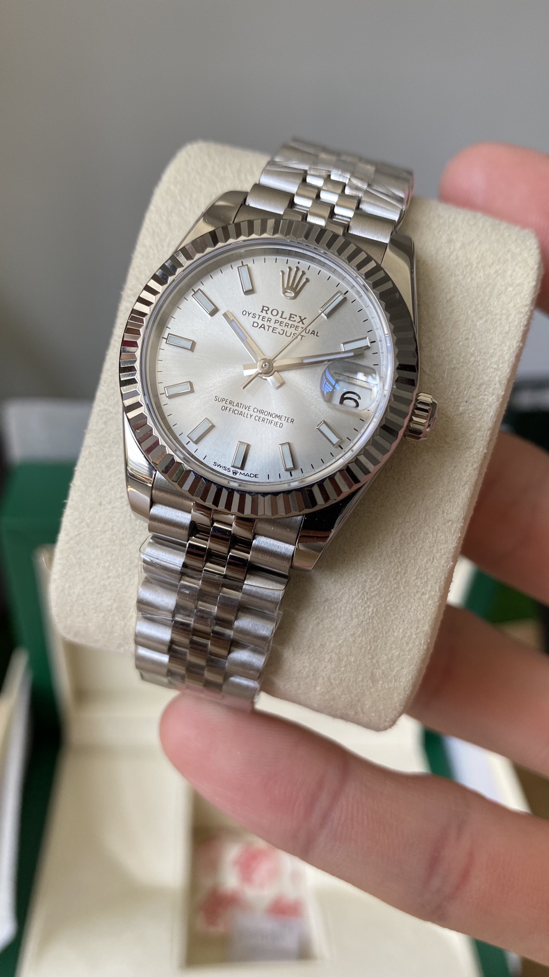 Rolex A+ Factory / 易厂 Factory新品劳力士Rolex女款蚝式日志型腕表31mm 到货