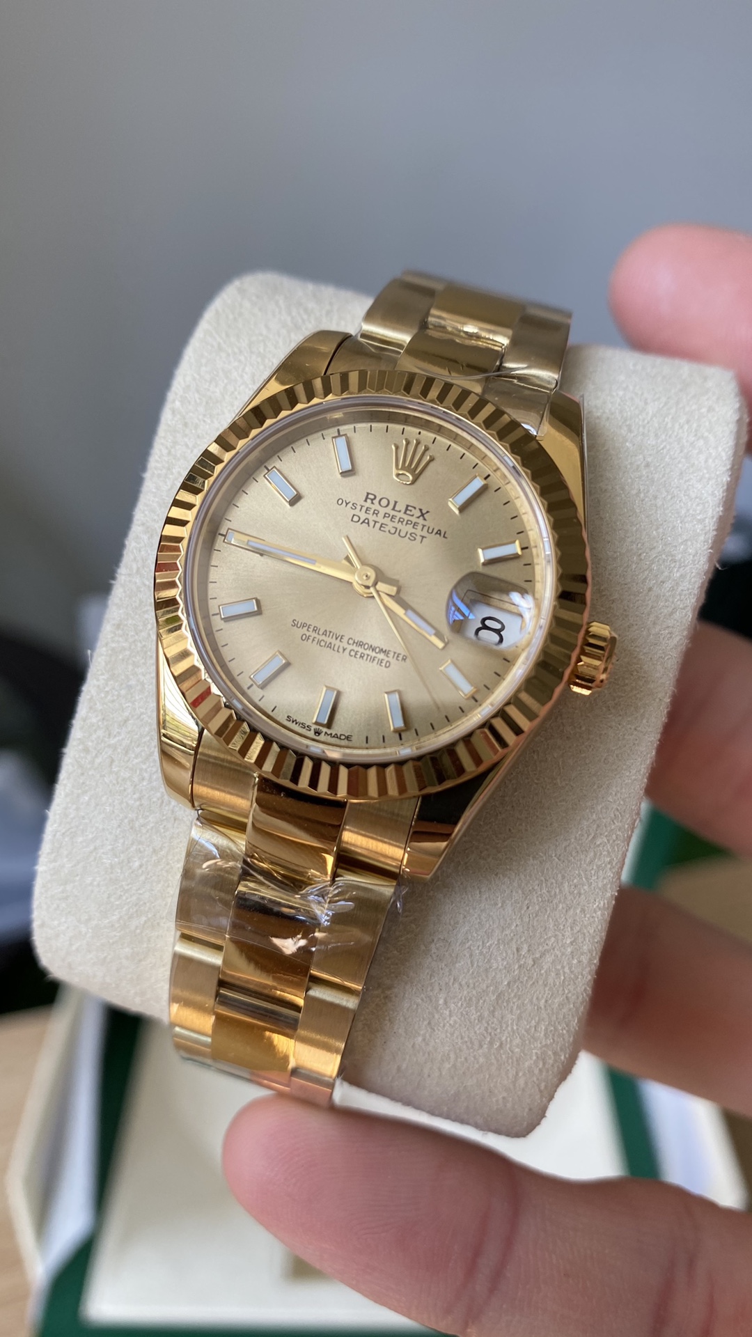 Rolex A+ Factory / 易厂 Factory新品劳力士Rolex女款蚝式日志型腕表31mm 到货