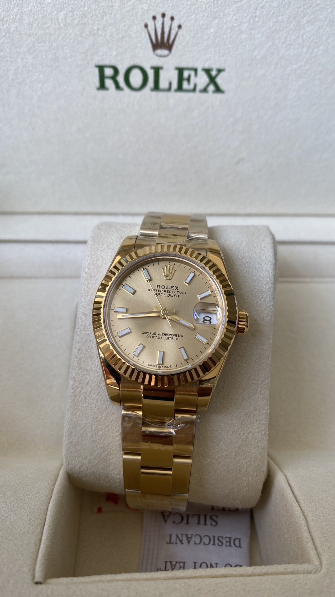 Rolex A+ Factory / 易厂 Factory新品劳力士Rolex女款蚝式日志型腕表31mm 到货