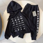 What’s the best to buy replica
 Balenciaga Clothing Hoodies Pants & Trousers Hooded Top