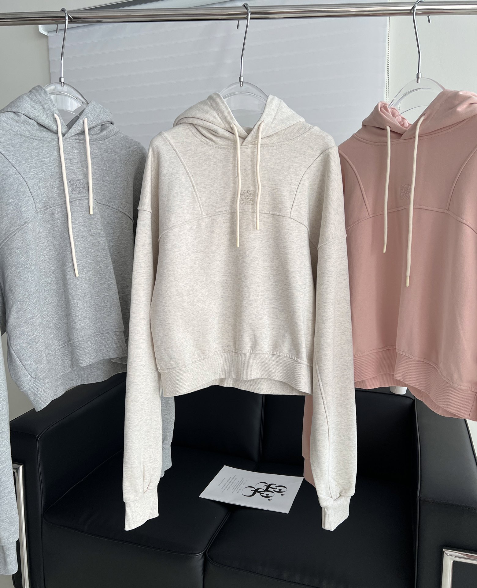 Loewe Clothing Sweatshirts Embroidery Fall Collection Hooded Top