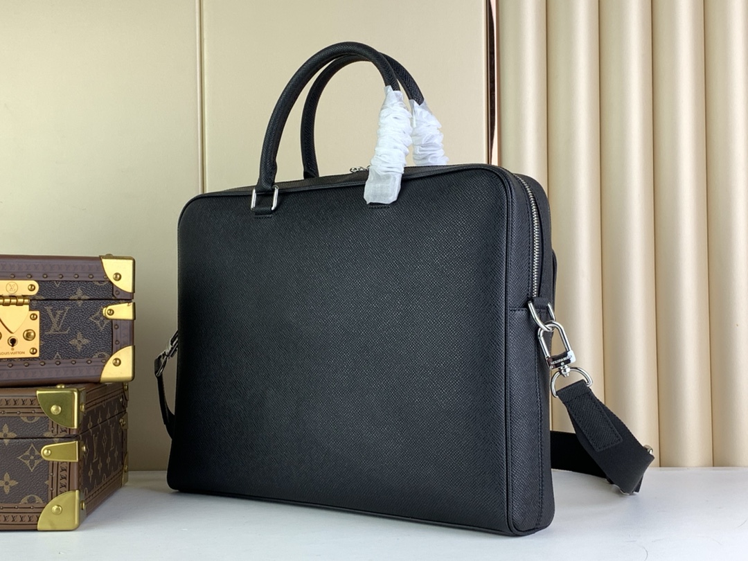 LV Style Leather Top Handle Bag Lookbook Reference image 2