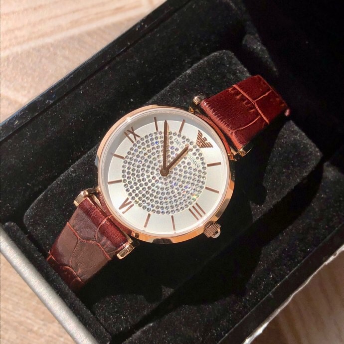 原厂阿玛尼石英女表 AR11269