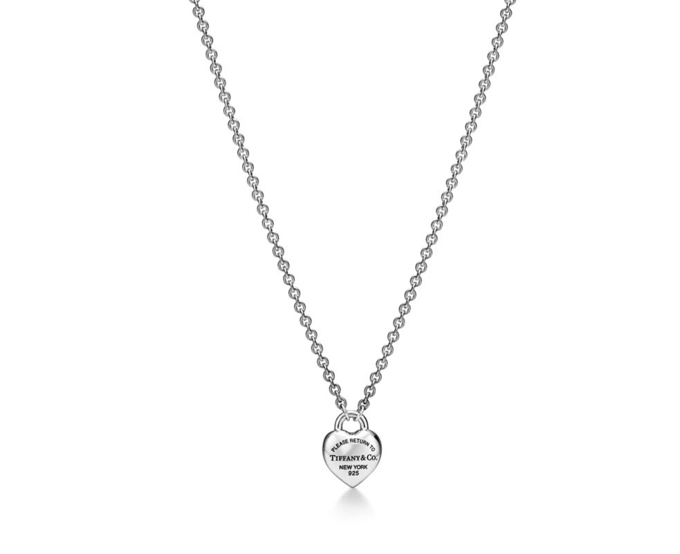 NO:102363,Tiffany Return to Tiffany Series Full Heart Necklace Sterling Silver, Tiffany Necklace, tiffany, necklace, pure silver19860909蒂芙尼 Return to Tiffany 系列 Full Heart 项链纯银,蒂芙尼项链,tiffany,necklace,pure silver,Jewelry