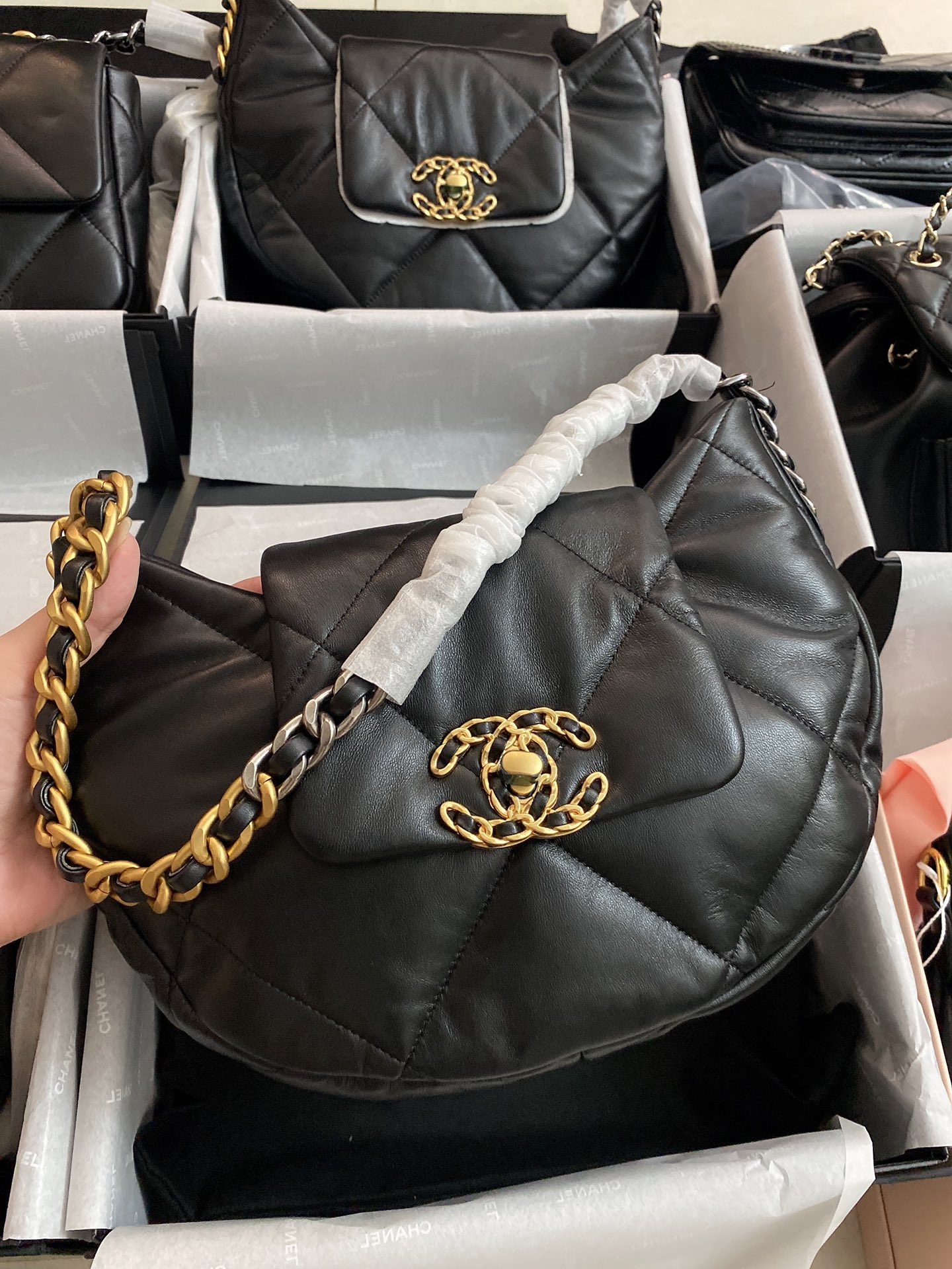 Chanel 19 Crossbody & Shoulder Bags Chains