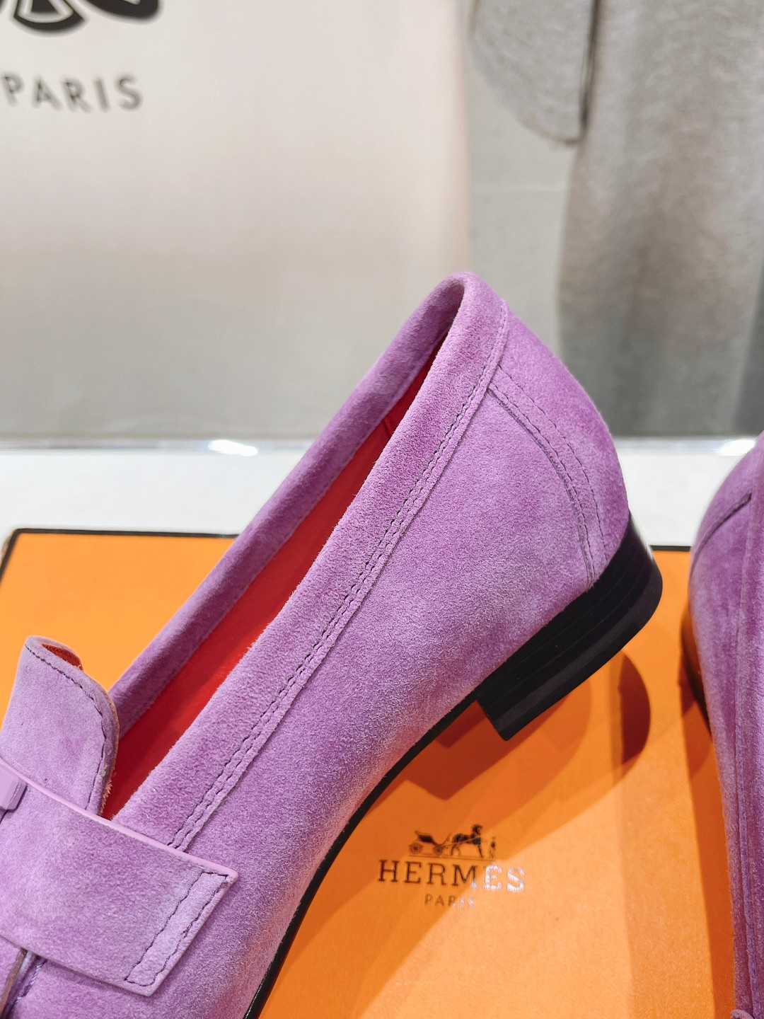 高版本出厂 🆕Herme…s fw24 new arrival～H家新款kelly扣乐福鞋鞋型很好看，见