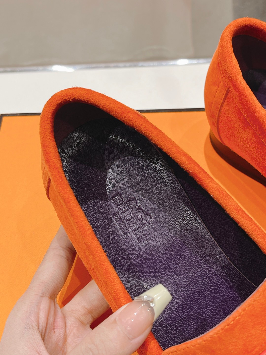 高版本出厂 🆕Herme…s fw24 new arrival～H家新款kelly扣乐福鞋鞋型很好看，见