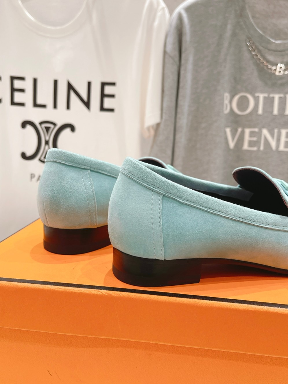 高版本出厂 🆕Herme…s fw24 new arrival～H家新款kelly扣乐福鞋鞋型很好看，见