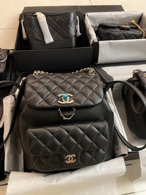 Chanel Duma Bags Backpack Buy best quality Replica Lambskin Sheepskin