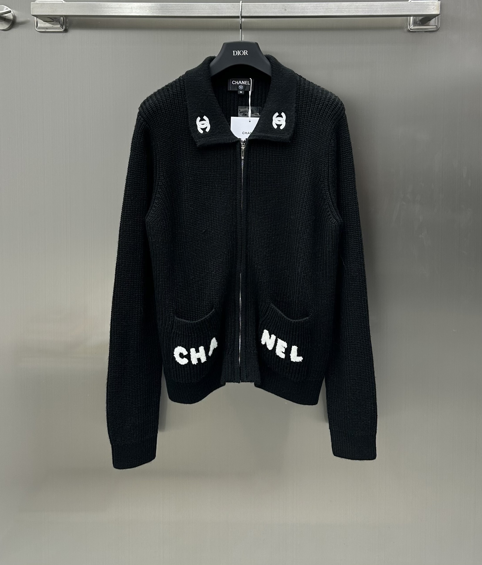 Chanel Clothing Coats & Jackets Shirts & Blouses Unisex Knitting Wool