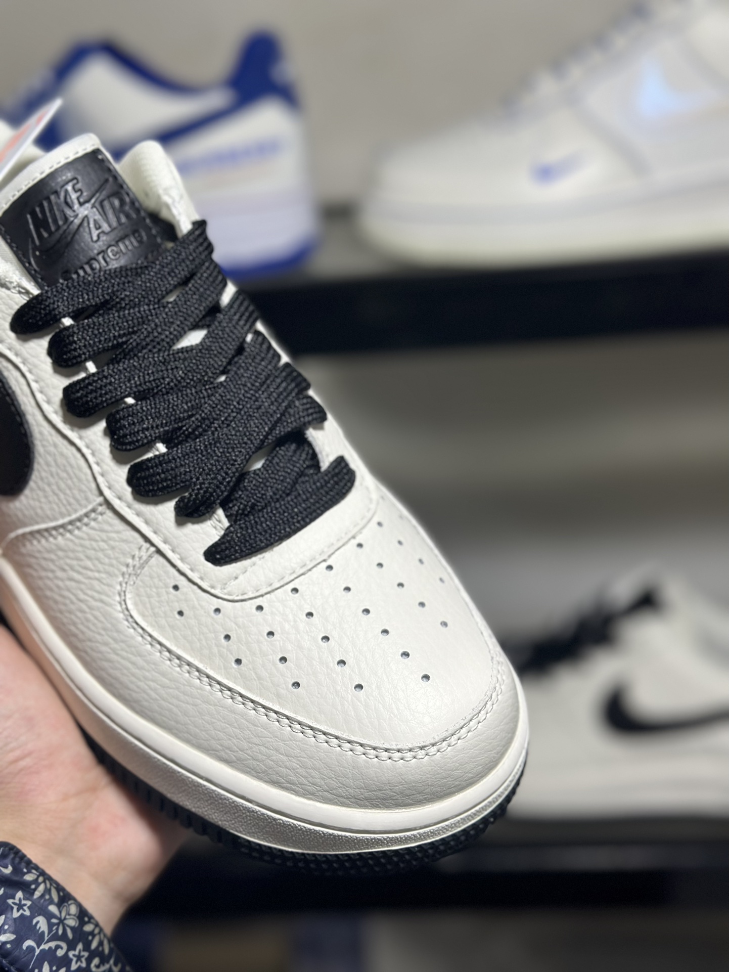 NikeAirForce1Low07xTheNorthFacexSupreme北面三方联名空军一号低帮运