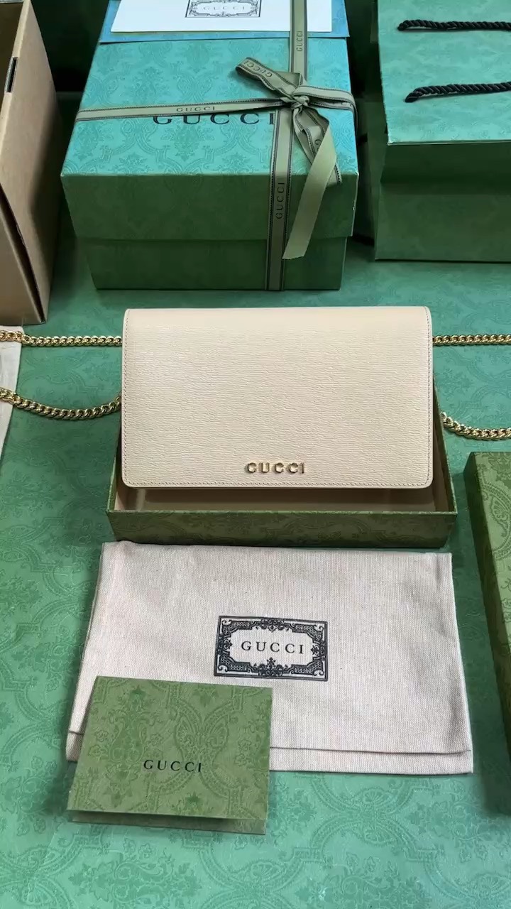Can you buy replica
 Gucci Crossbody & Shoulder Bags Beige Chains