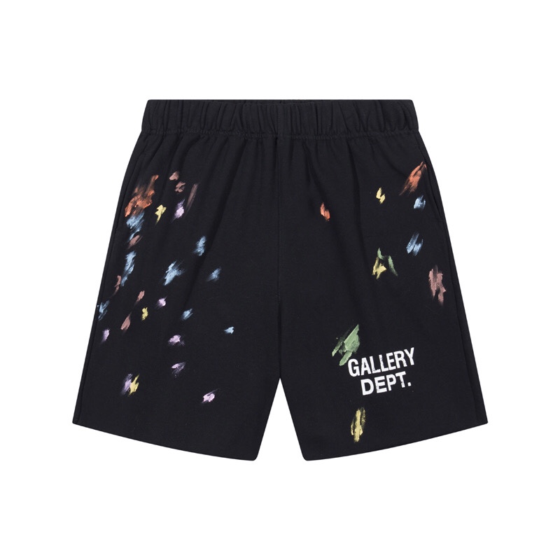 Hand-Painted Ink Logo Print Shorts and Thongs by Gallery Dept on High Street - 图片 2