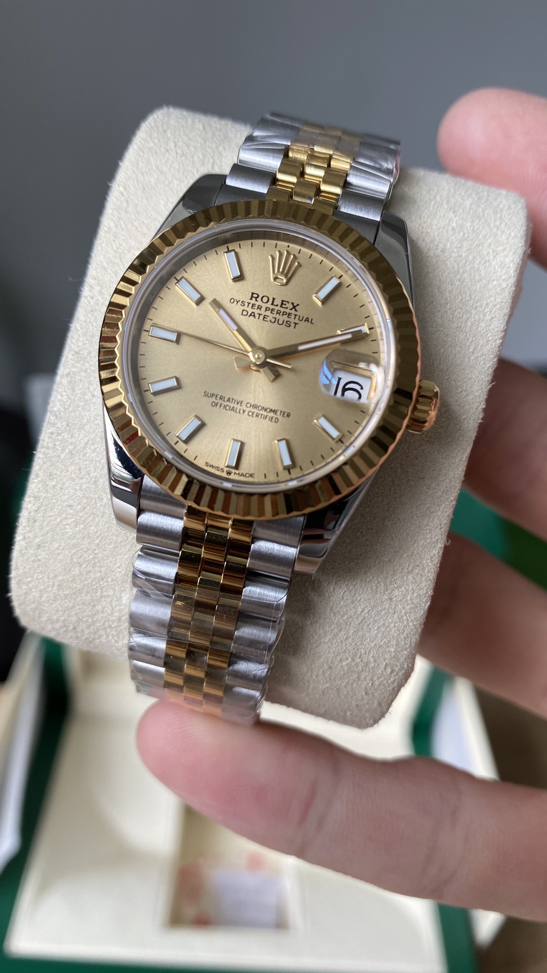 Rolex A+ Factory / 易厂 Factory新品劳力士Rolex女款蚝式日志型腕表31mm 到货