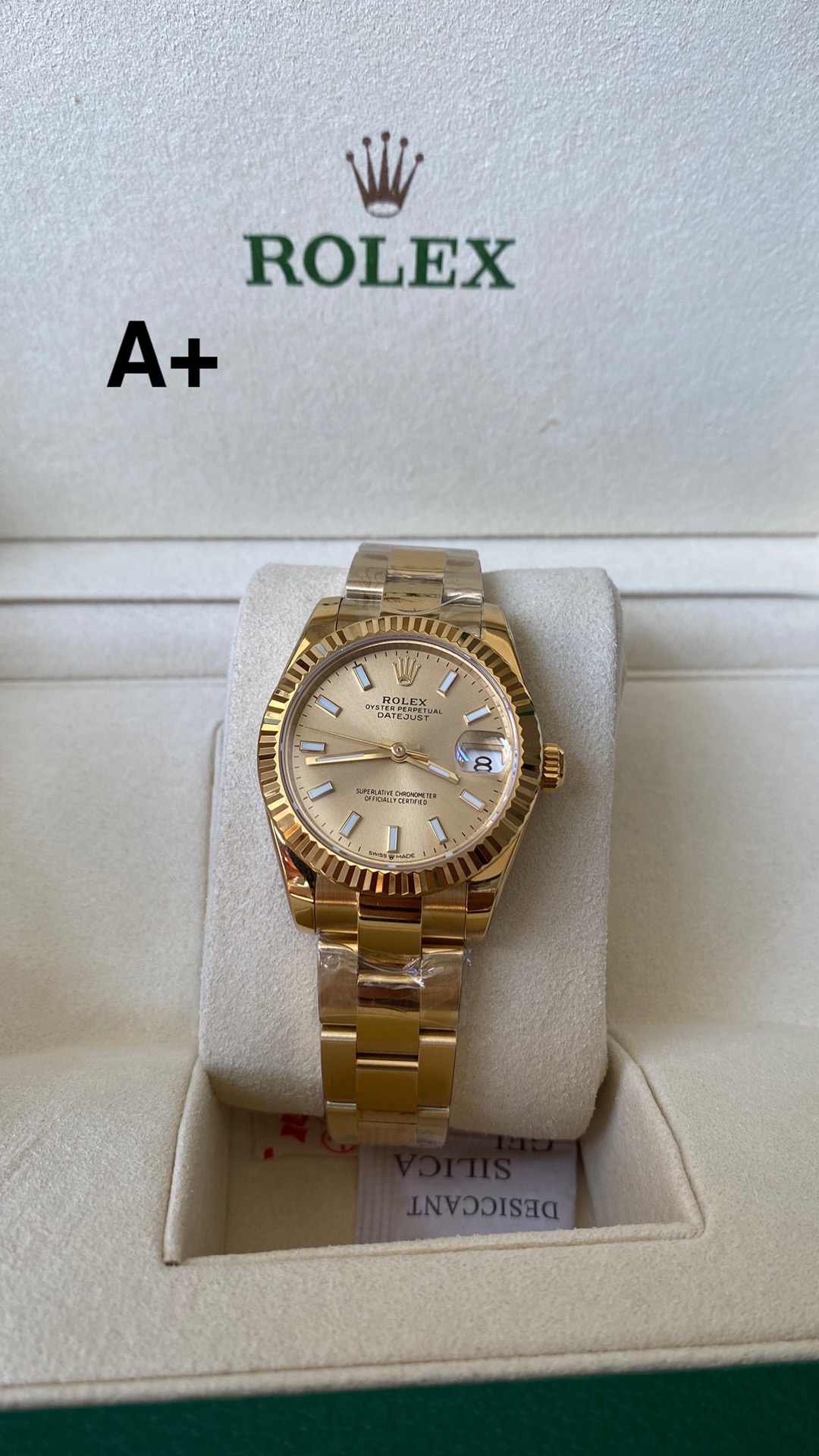 Rolex A+ Factory / 易厂 Factory新品劳力士Rolex女款蚝式日志型腕表31mm 到货