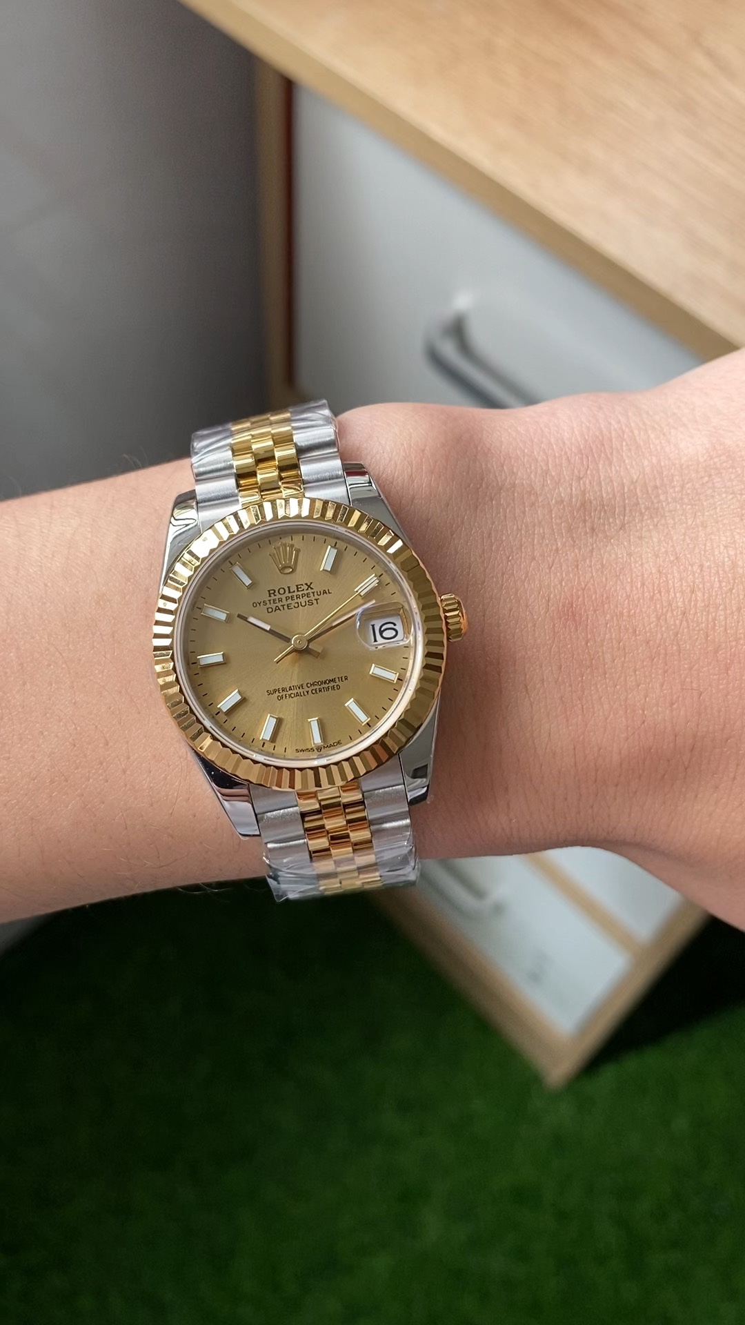 Rolex A+ Factory / 易厂 Factory新品劳力士Rolex女款蚝式日志型腕表31mm 到货