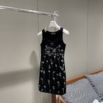 High-End Designer
 Prada Clothing Dresses Tank Tops&Camis Embroidery Cotton Spring/Summer Collection