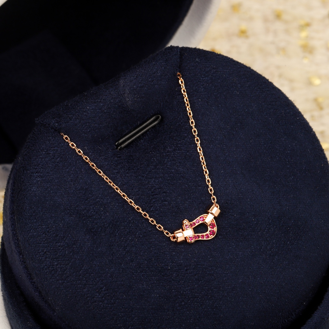 [Niche Series Jewelry]210216 [Our Product] Horseshoe Necklace Customizable rea