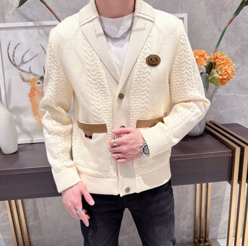 Cheap Replica Gucci Clothing Cardigans Coats & Jackets Fall/Winter Collection Fashion