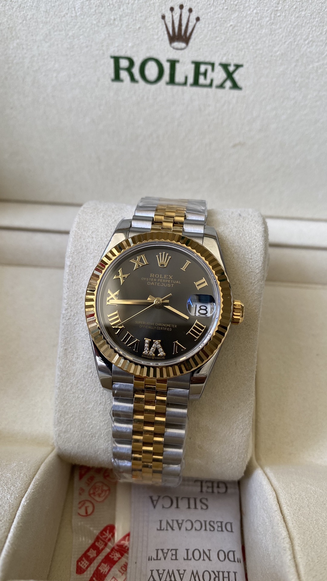 Rolex A+ Factory / 易厂 Factory新品劳力士Rolex女款蚝式日志型腕表31mm 到货