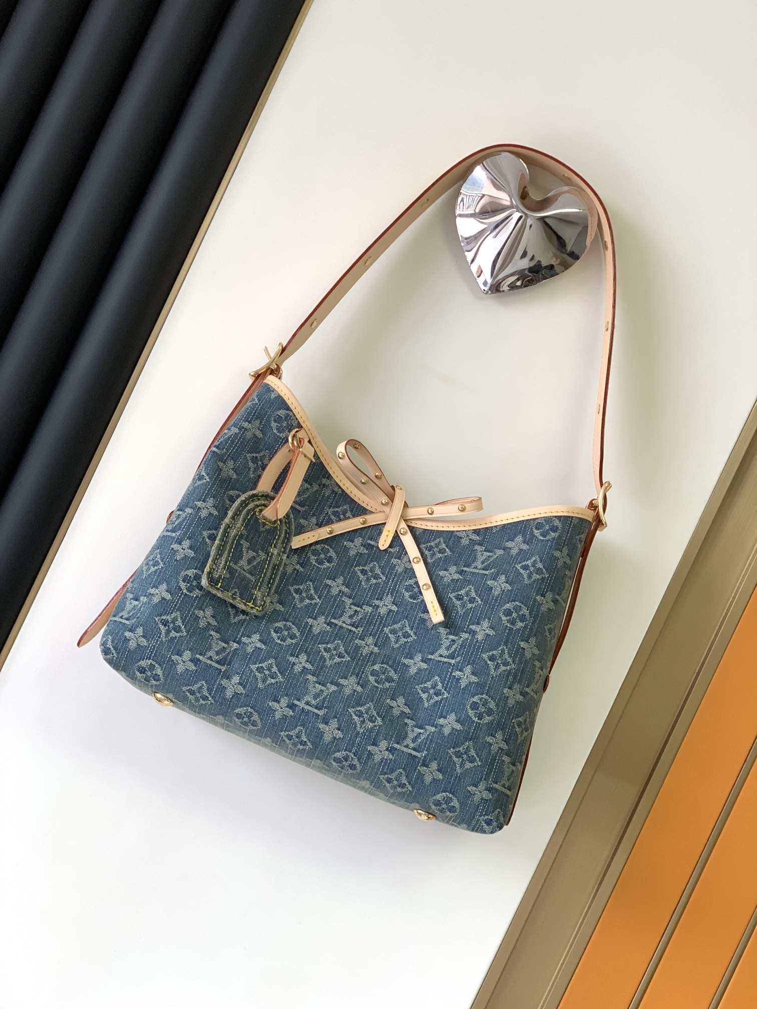 Louis Vuitton Bags Handbags Blue Monogram Canvas M46855