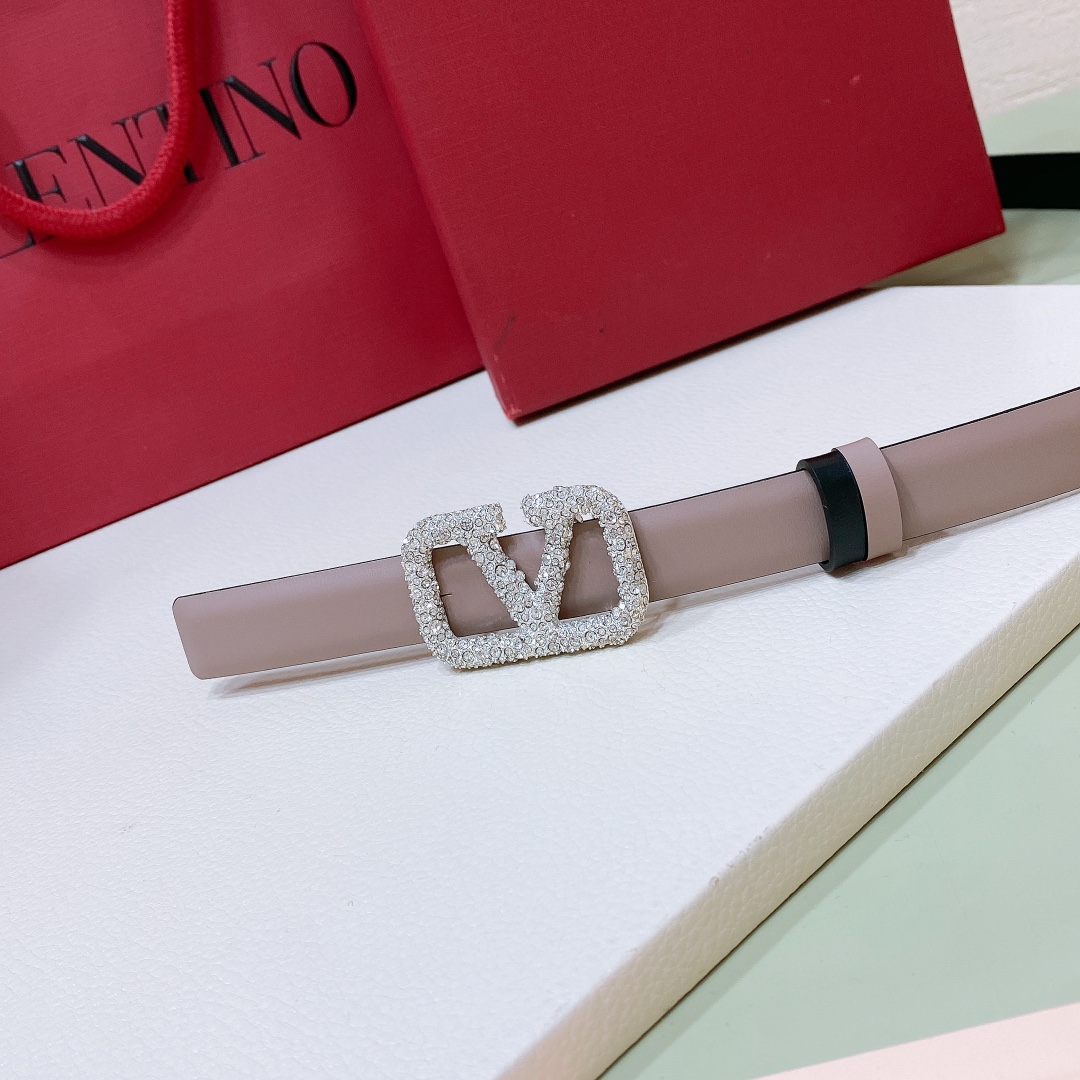 [Valentino Belts]VALENTINOGARAVANIVLOGOSIGNATURE can be worn on both sides wi