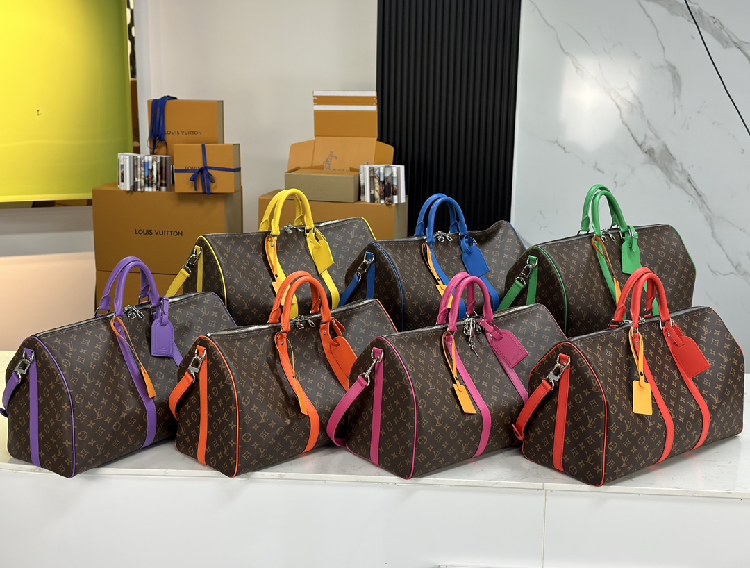 Louis Vuitton Get a batch of lv keepall travel bags