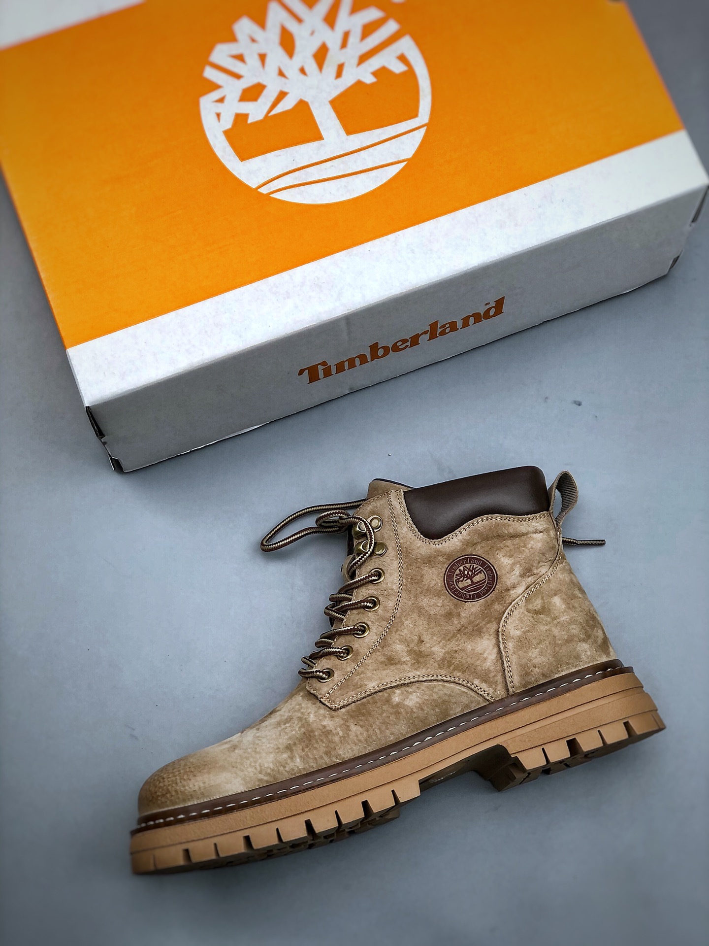 New arrival #Timberland Timberland outdoor high top casual yellow boots series