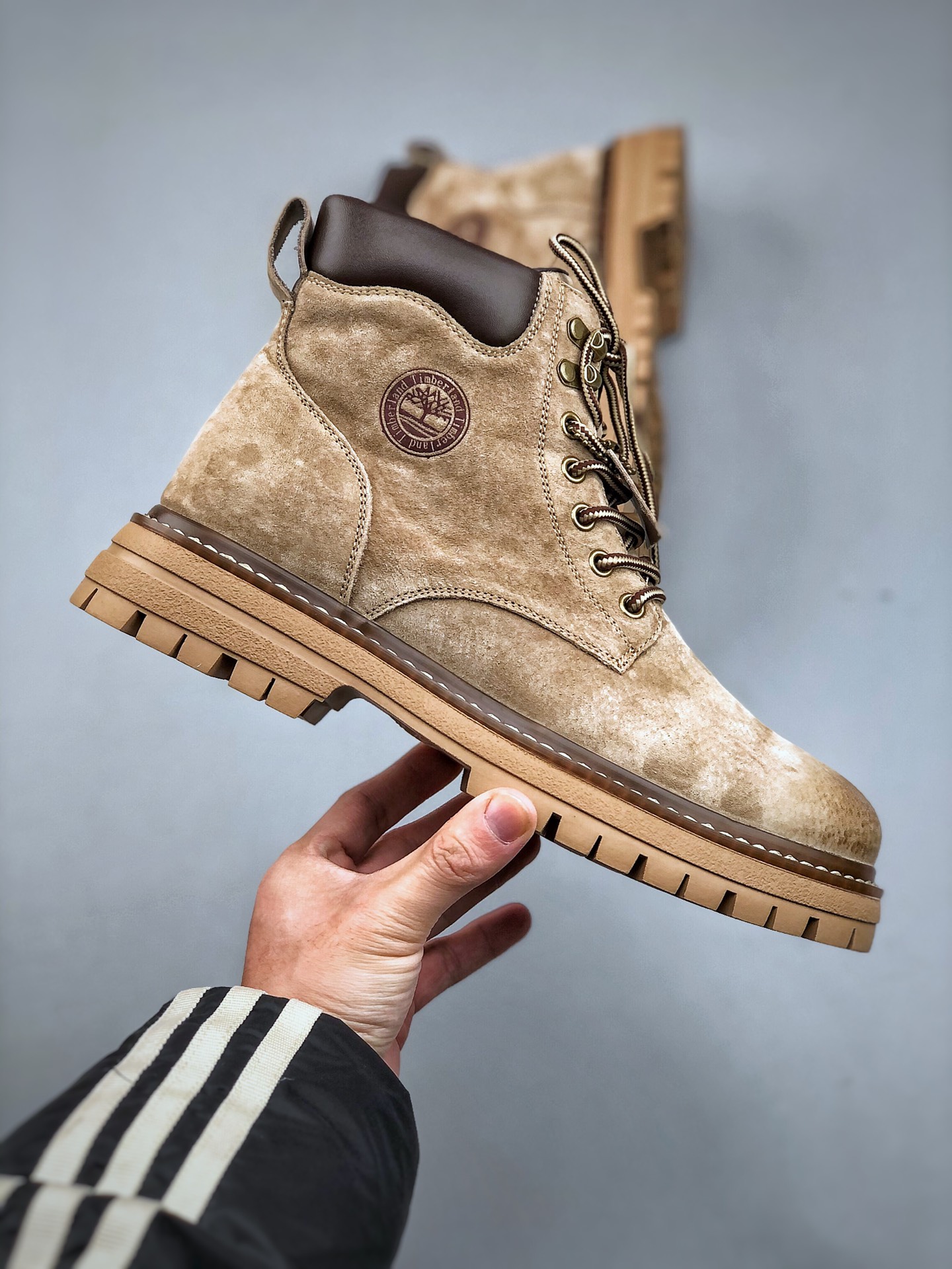 New arrival #Timberland Timberland outdoor high top casual yellow boots series