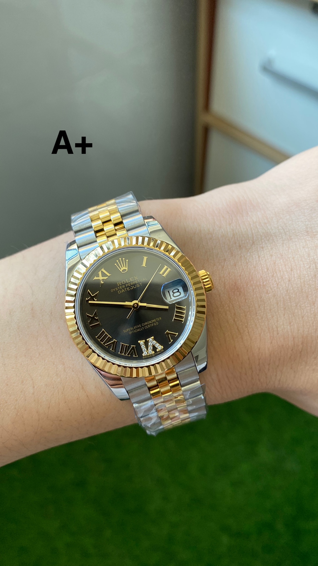 Rolex A+ Factory / 易厂 Factory新品劳力士Rolex女款蚝式日志型腕表31mm 到货