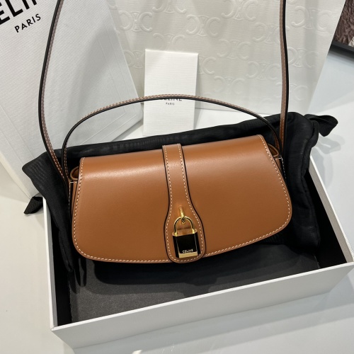 Celine Tabou Lock Bag: Modern Chic Crossbody Handbag, 18*8*5cm 1 Celine Tabou Lock Bag: Modern Chic Crossbody Handbag, 18*8*5cm