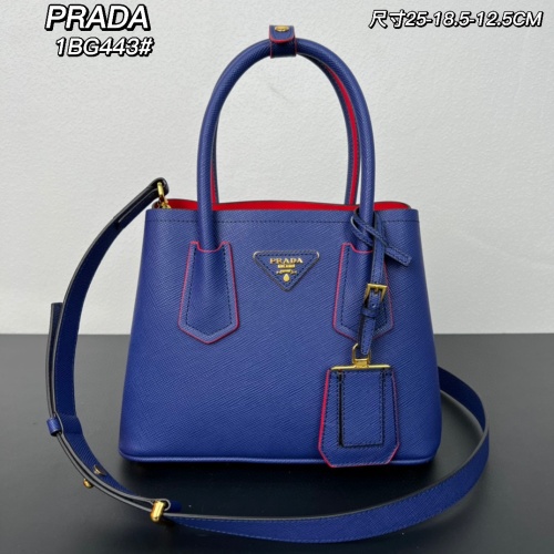 Prada Double Bag Mini Tote, Premium Leather, Adjustable Strap - Stylish & Elegant 1 Prada Double Bag Mini Tote, Premium Leather, Adjustable Strap - Stylish & Elegant