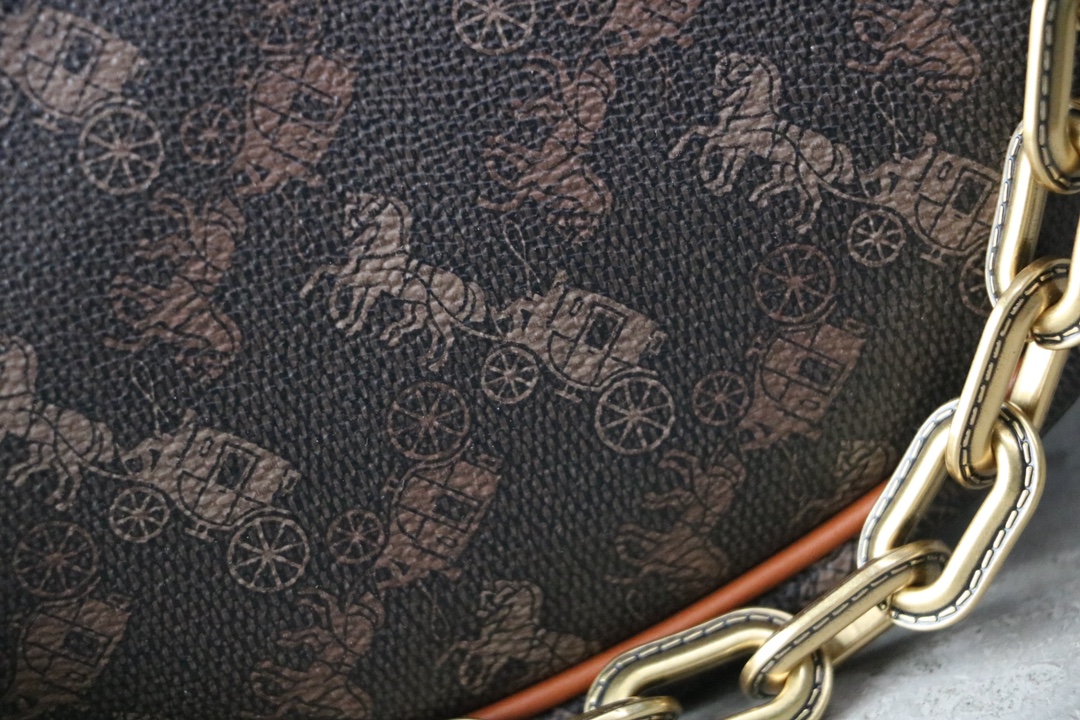 Coach 货 Coach 蔻驰CM584 Mira系列腋下包，月牙包