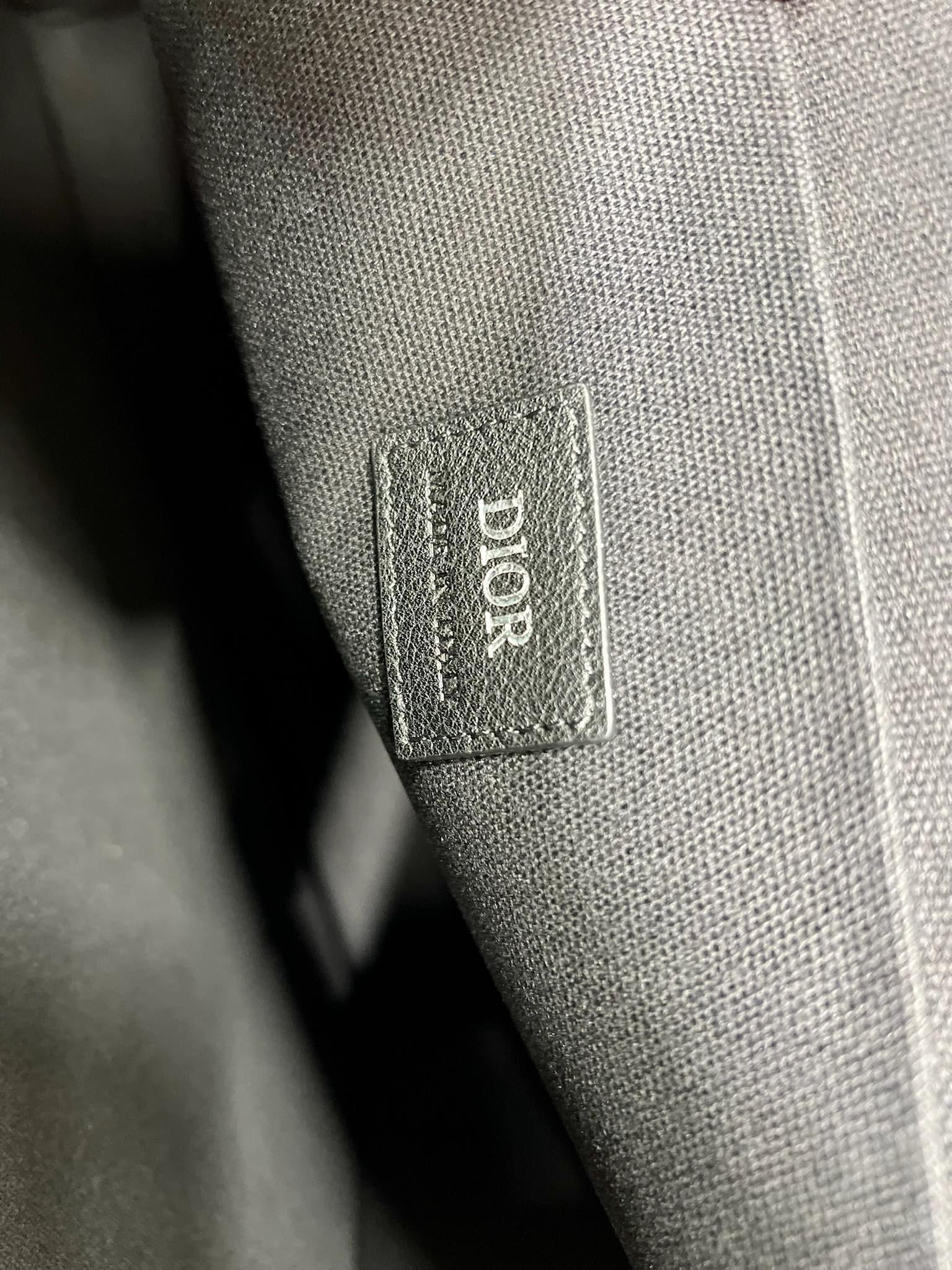Dior🖤EAST-WEST 手袋「黑布 8