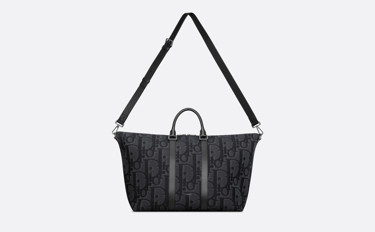 Dior WEEKENDER 40 手袋 蓝布🆚黑布 4